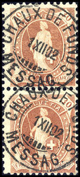 5655147: Schweiz Stehende Helvetia