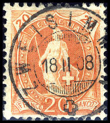 5655147: Schweiz Stehende Helvetia