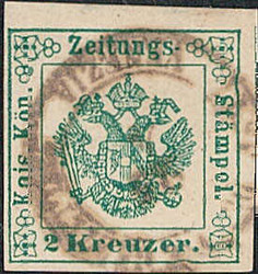 4775: Österreich Lombardei Venetetien Zeitungsstempelmarken