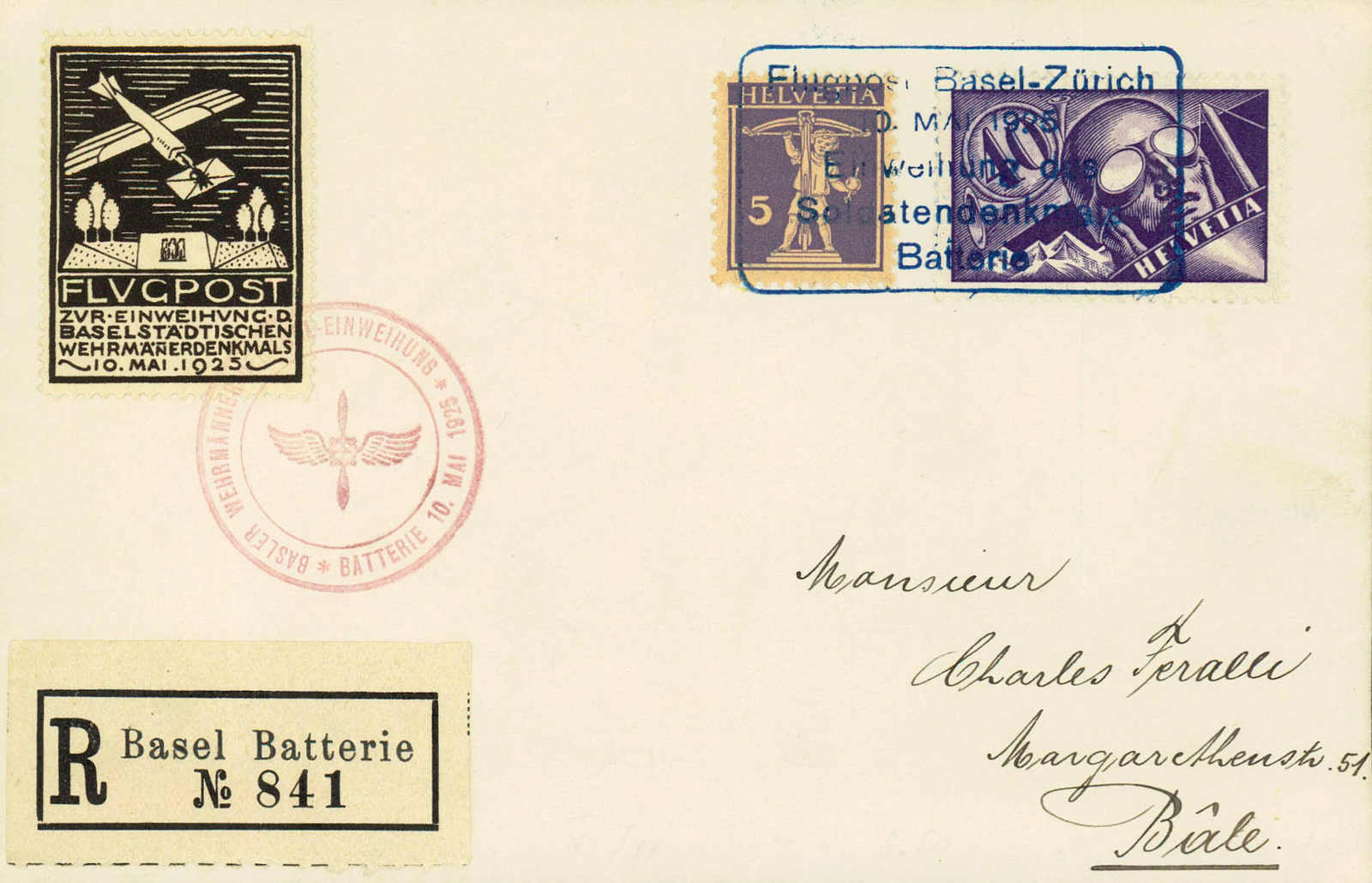 Lot 975 - SONDER- U. VERSUCHSFLÜGE, FLUGVERANSTALTUNGEN (SF)  -  MH Marken GmbH Auktion 118