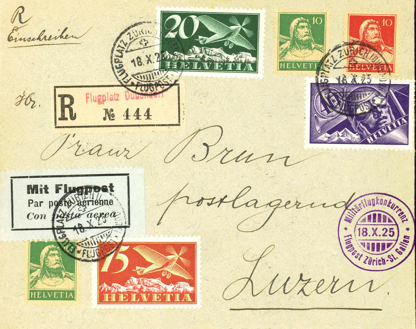 Lot 981 - SONDER- U. VERSUCHSFLÜGE, FLUGVERANSTALTUNGEN (SF)  -  MH Marken GmbH Auktion 118