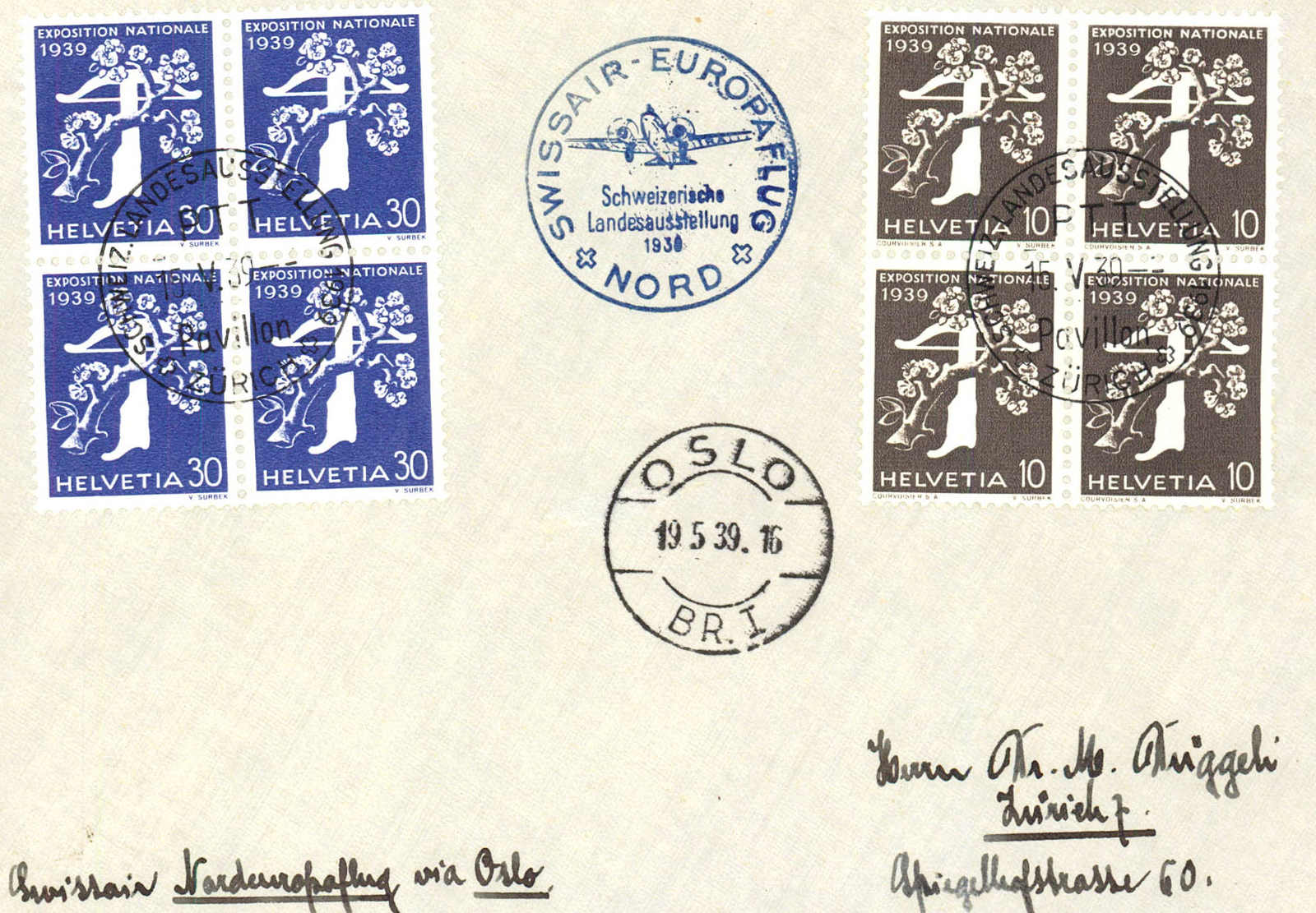 Lot 1014 - SONDER- U. VERSUCHSFLÜGE, FLUGVERANSTALTUNGEN (SF) - MH Marken GmbH Auktion 118 Lot 1014 - SONDER- U. VERSUCHSFLÜGE, FLUGVERANSTALTUNGEN (SF) - MH Marken GmbH Auktion 118