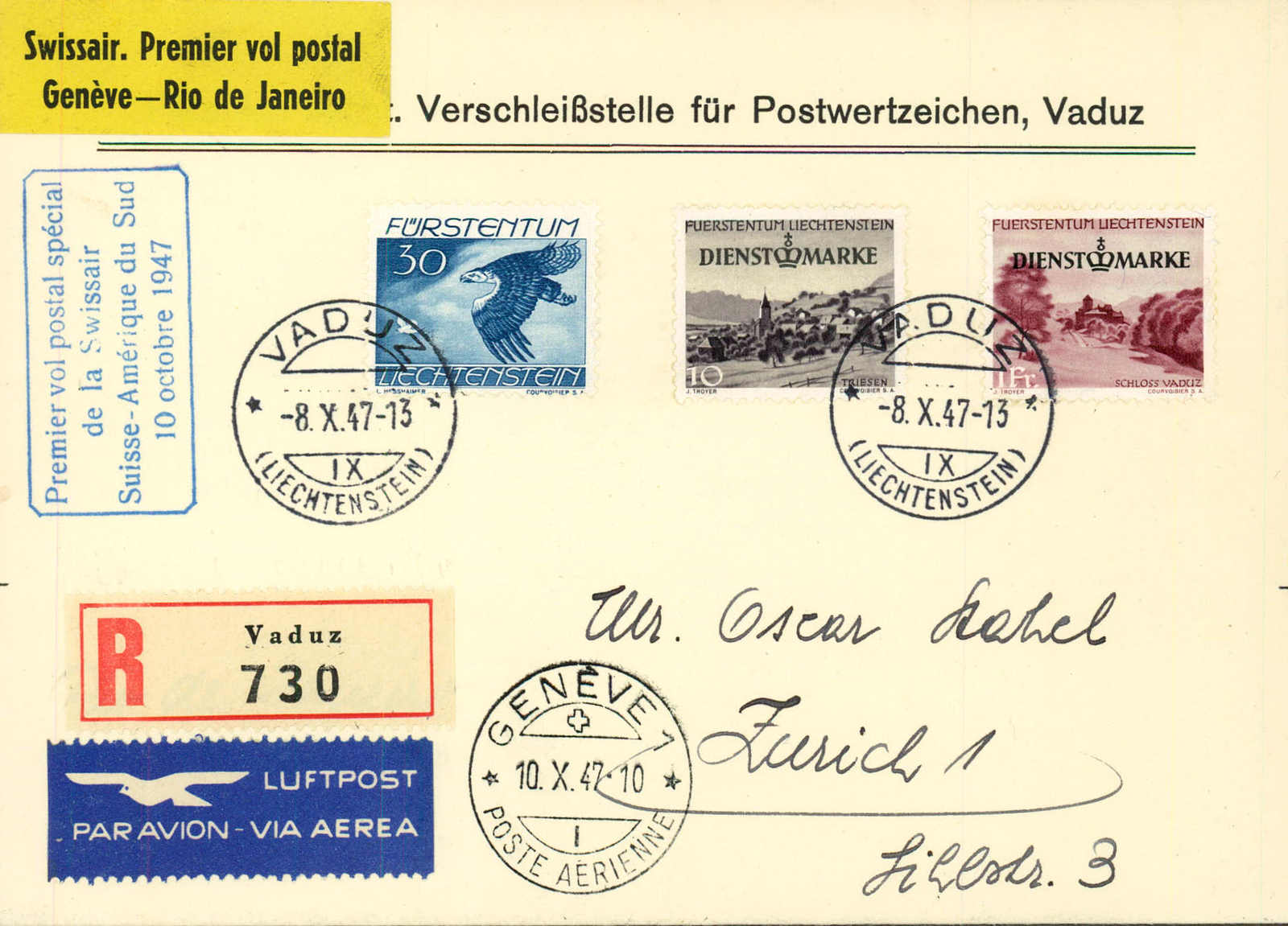 Lot 1025 - SONDER- U. VERSUCHSFLÜGE, FLUGVERANSTALTUNGEN (SF) - MH Marken GmbH Auktion 118 Lot 1025 - SONDER- U. VERSUCHSFLÜGE, FLUGVERANSTALTUNGEN (SF) - MH Marken GmbH Auktion 118