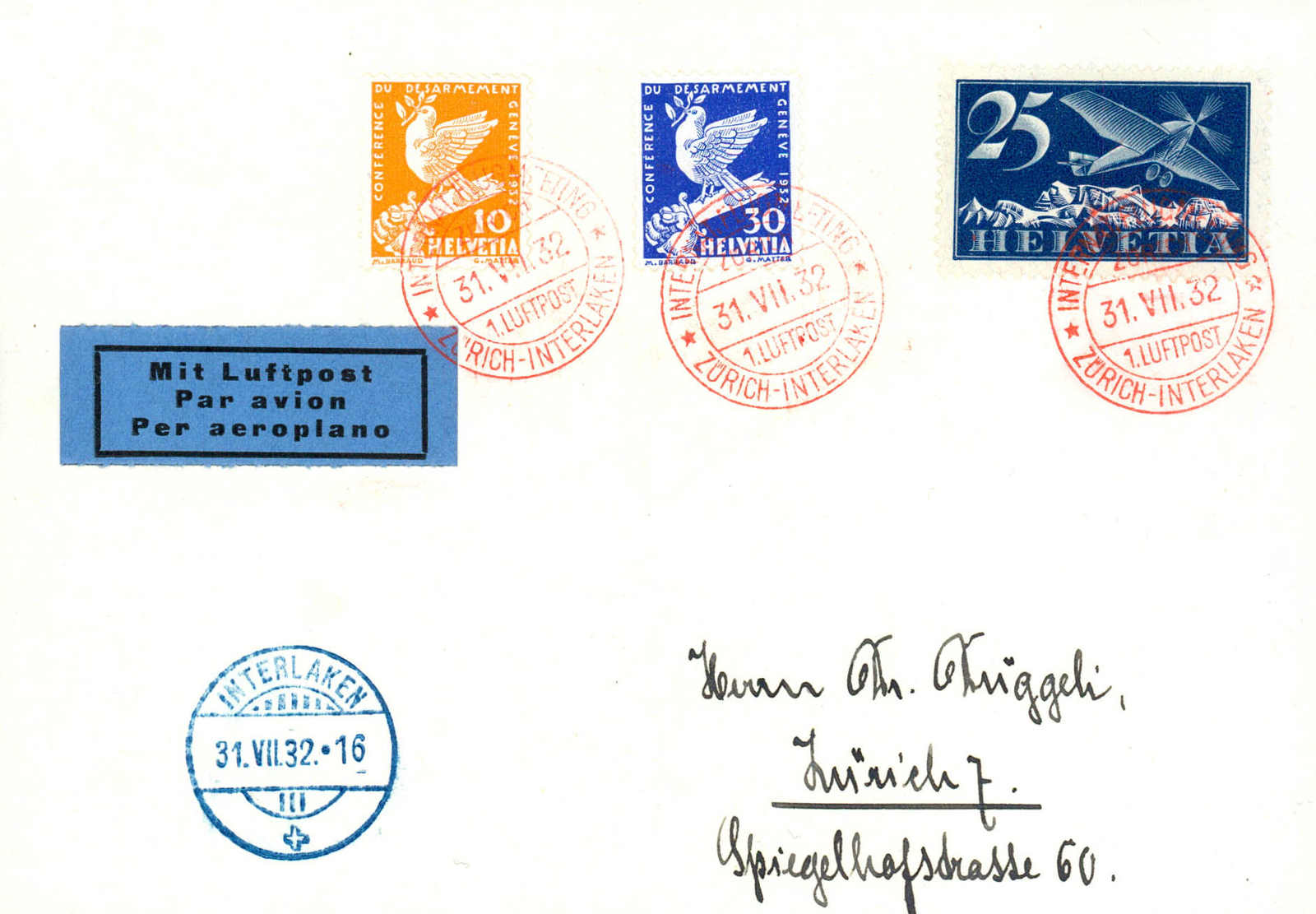Lot 908 - FLUGPOST (OFFIZIELLE AUSGABEN)  -  MH Marken GmbH Auktion 118