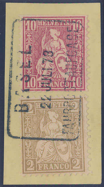 Lot 740 - F R A N K A T U R E N & ABSTEMPELUNGEN (bis ca. 1907)  -  MH Marken GmbH Auktion 118