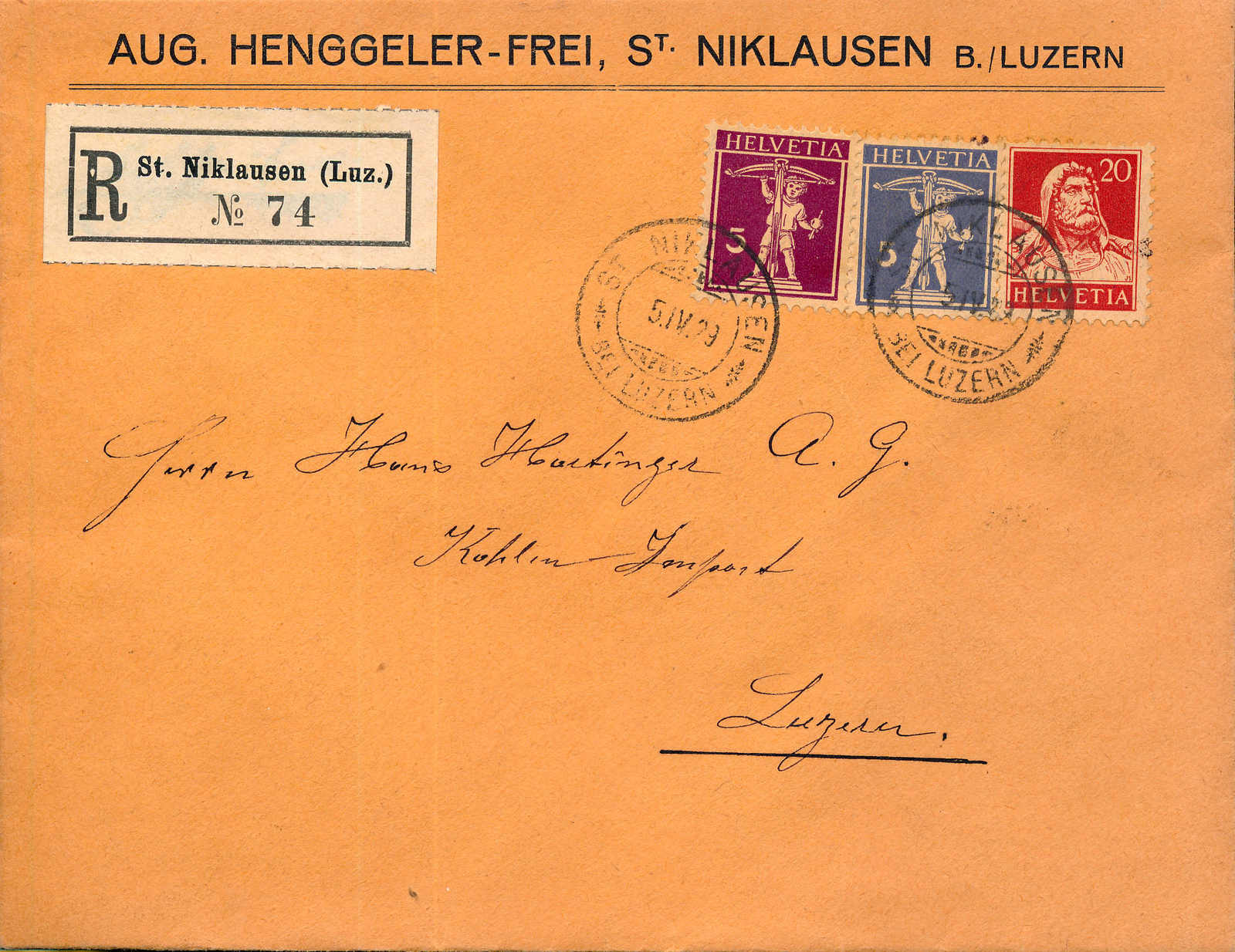 Lot 789 - F R A N K A T U R E N & ABSTEMPELUNGEN (ab ca. 1907)  -  MH Marken GmbH Auktion 118