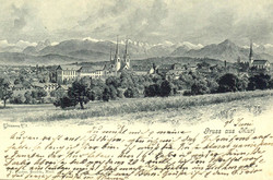 190010: Schweiz, Kanton Aargau - Postkarten