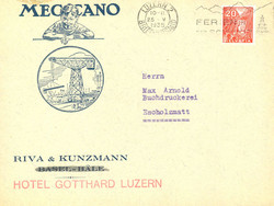 5655580: Schweiz Hotelpost