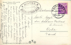 5655580: Schweiz Hotelpost