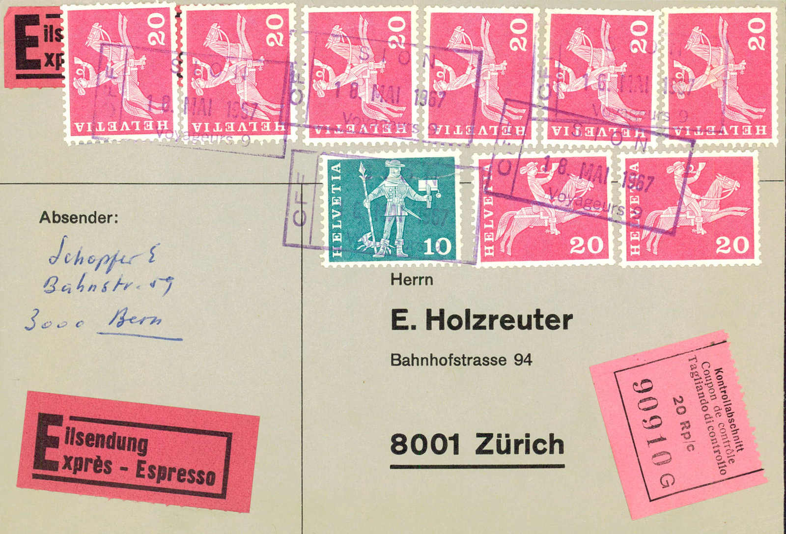 Lot 786 - F R A N K A T U R E N & ABSTEMPELUNGEN (ab ca. 1907)  -  MH Marken GmbH Auktion 118