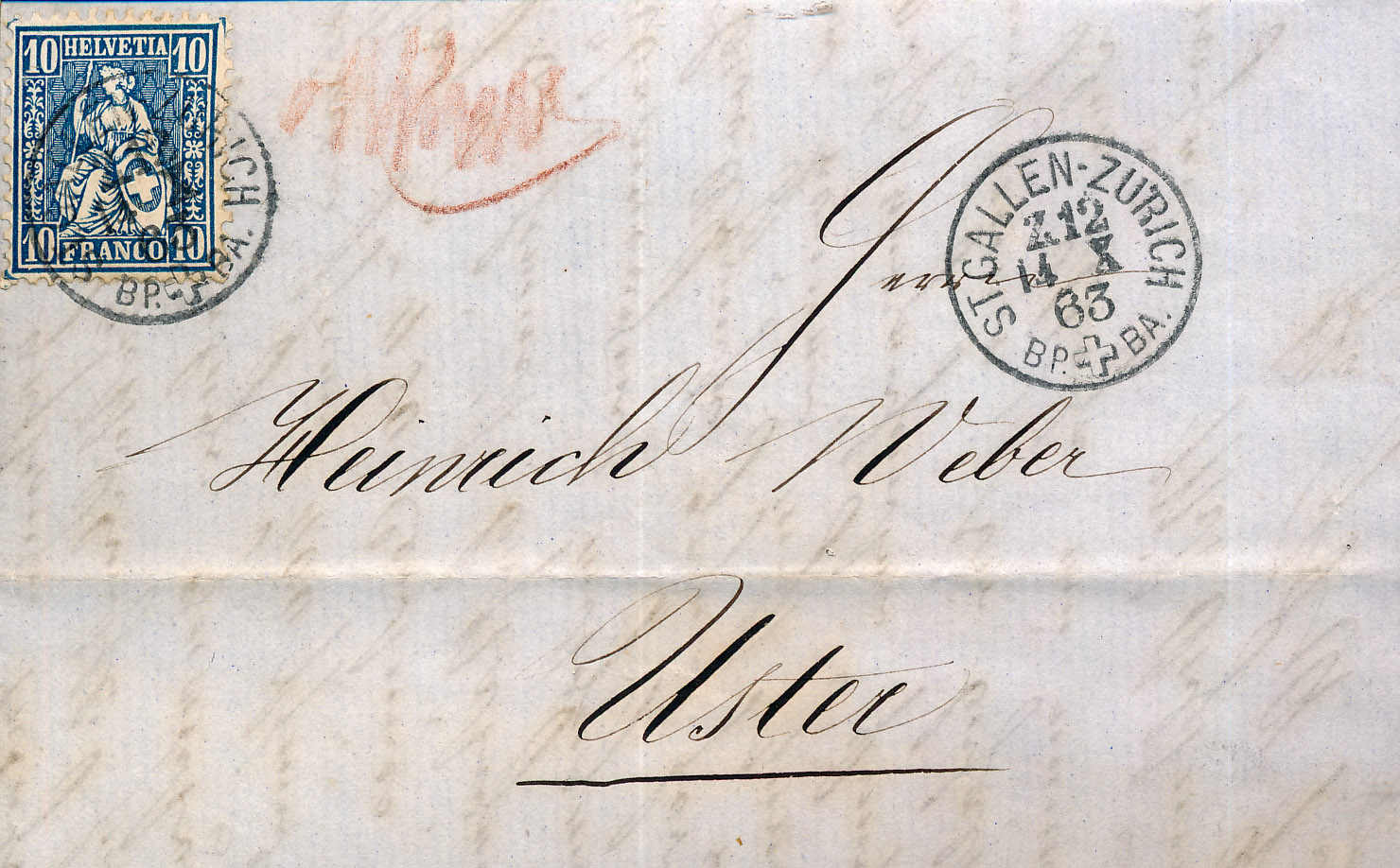 Lot 609 - 1862, SITZENDE HELVETIA - MH Marken GmbH Auktion 118 Lot 609 - 1862, SITZENDE HELVETIA - MH Marken GmbH Auktion 118