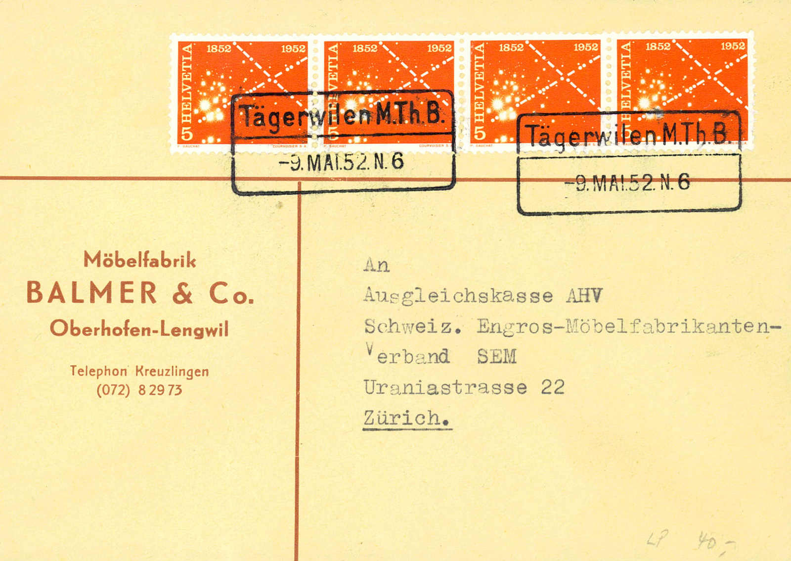 Lot 461 - kanton thurgau  -  MH Marken GmbH Auktion 118