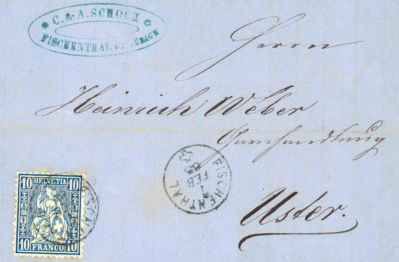 Lot 736 - F R A N K A T U R E N & ABSTEMPELUNGEN (bis ca. 1907)  -  MH Marken GmbH Auktion 118