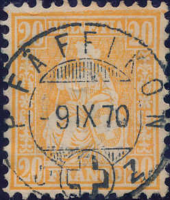 Lot 92 - kanton zürich - MH Marken GmbH Auktion 118 Lot 92 - kanton zürich - MH Marken GmbH Auktion 118
