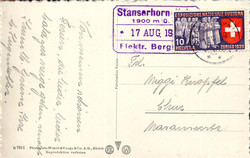5655580: Schweiz Hotelpost
