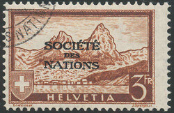 5665: Schweiz Dienstmarken für Bundesbehörden - Stempel