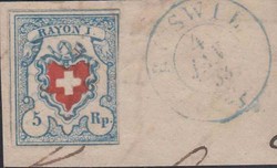5655120: Rayon I, hellblau, ohne KE (DIVERSE) - Stempel