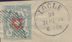 5655120: Rayon I, hellblau, ohne KE (DIVERSE) - Stempel
