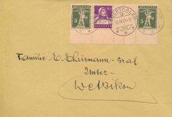 5655155: Schweiz Zwischenstege - Zusammendrucke