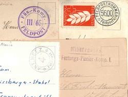 7755: Sammlungen und Posten Feldpost