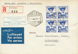 5656: Schweiz Pro Juventute - Flugpostmarken