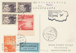 4745: Österreich - Flugpostmarken