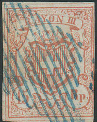 5655127: Rayon III (grosse Ziffer) - Stempel