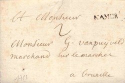 1810: Belgien - Stempel