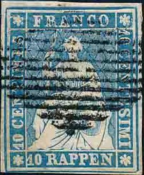 5655129: Schweiz Strubel - Stempel