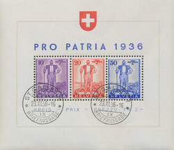 5657: Schweiz Pro Patria - Blöcke