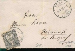 5655146: Schweiz Sitzende Helvetia gezähnt - Stempel