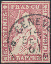 5655137: Strubel 4. Berner Druck - Stempel