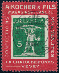 5712: Switzerland Kocher stamps