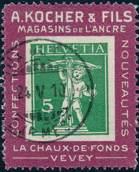 5712: Switzerland Kocher stamps