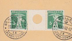 5655155: Schweiz Zwischenstege - Zusammendrucke