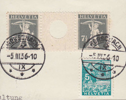 5655155: Schweiz Zwischenstege - Zusammendrucke