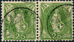 5655147: Schweiz Stehende Helvetia - Portomarken