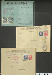 7090: Sammlungen und Posten Baltische Staaten
