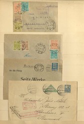 7090: Sammlungen und Posten Baltische Staaten - Ganzsachen