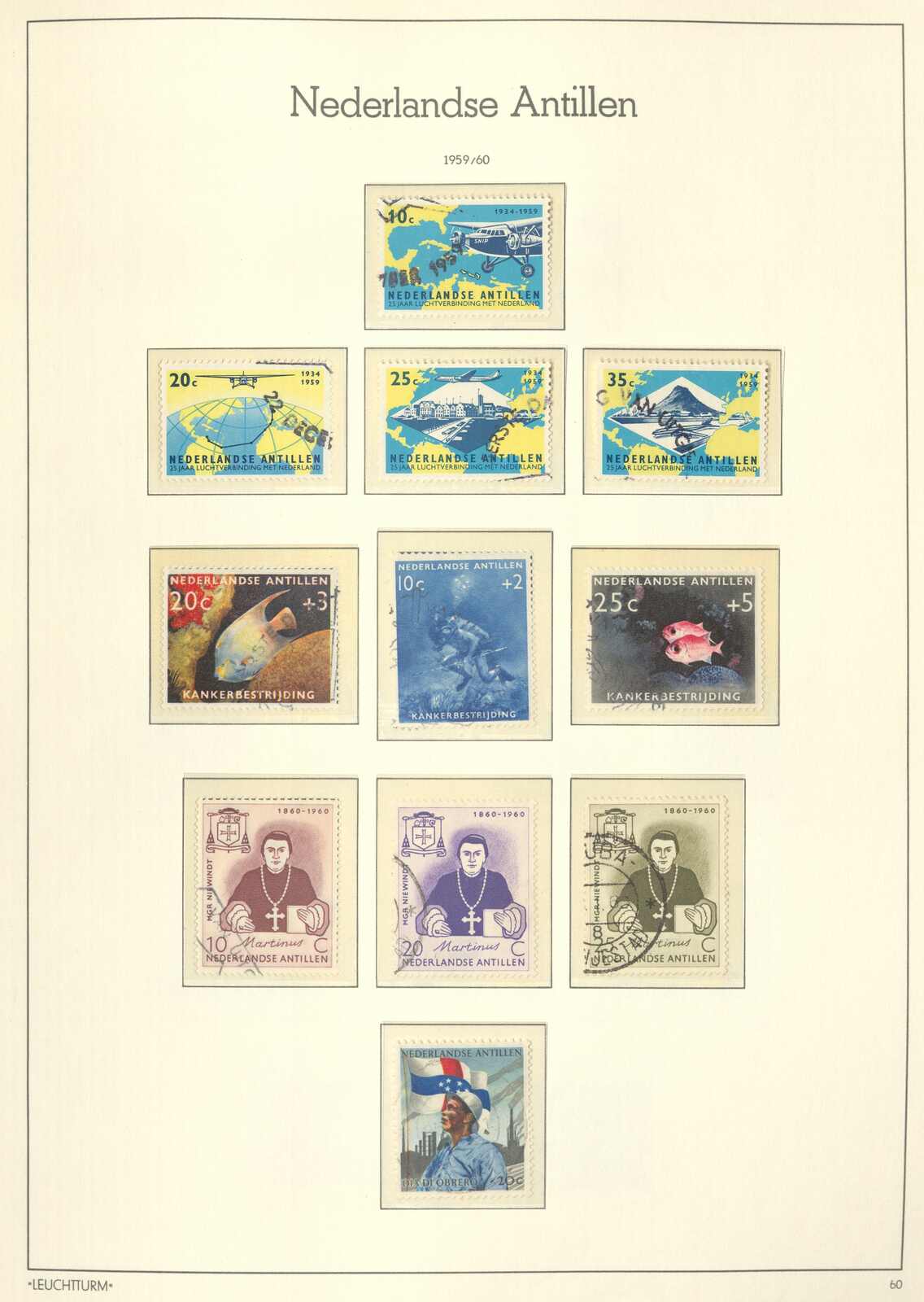 NIEDERLÄNDISCHE ANTILLEN - 1959/89, sehr schöne gest. Sammlung ...