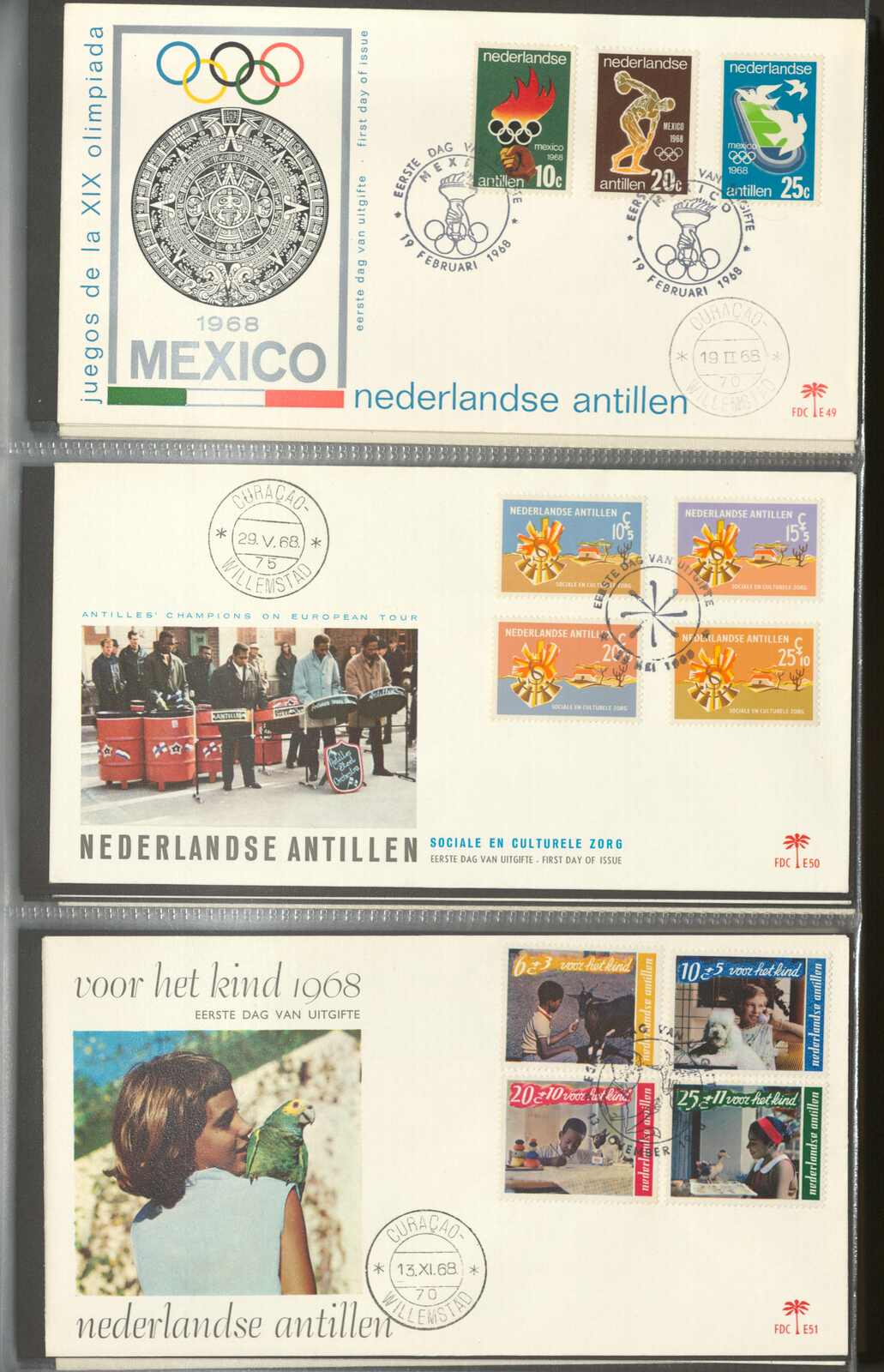 NIEDERLÄNDISCHE ANTILLEN - 1963/2006, sehr schöne und ...