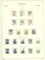 BERLIN - 1976/90, saubere postfr. Sammlung, komplett inklusive den ...