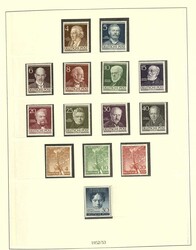 BERLIN - 1949/77, saubere postfr. Sammlung im Klemmbinder auf ...
