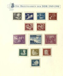 1380: German Democratic Republic - Collections