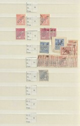 BERLIN - 1948/90, umfangreicher Lagerbestand in drei großen ...