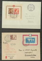 SCHWEIZ/BLOCKS - schöne Partie meist besserer Blocks ...