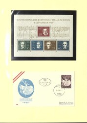 MUSIK- reichhaltige postfr. Sammlung mit zahlreichen Serien und ...