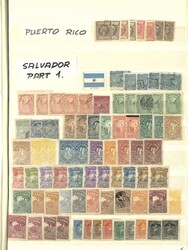 7380: Sammlungen und Posten Süd Amerika