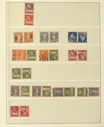 SCHWEIZ - reichhaltige Sammlung in vier Ringbindern mitinteressanten ...