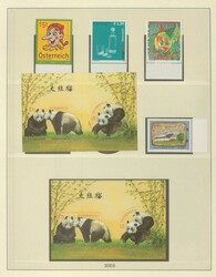 ÖSTERREICH - 1963/2004, komplette postfr. Sammlung in ...